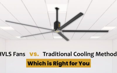 HVLS Fans vs. Traditional Cooling Methods: Which is Right for You
